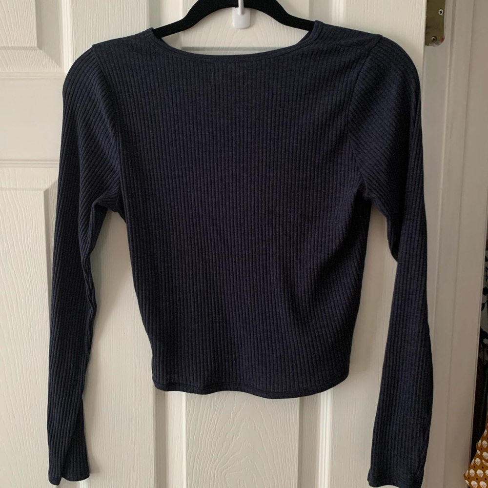 Basic Ribbed Crop Top NWOT - Picture 2 of 3